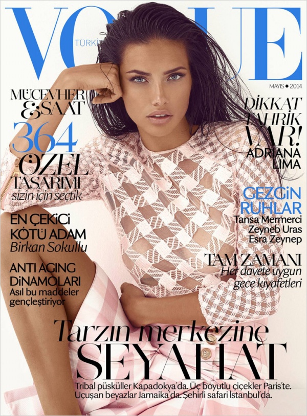Adriana Lima for Vogue Turkey by Koray Birand - Người mẫu - Tin Thời Trang - Thời trang nữ - Thời trang - Hình ảnh - Adriana Lima - Balmain - Vogue