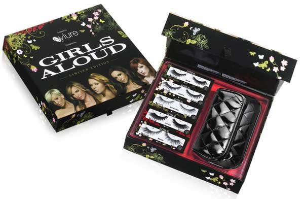 Girls Aloud false lashes gift set from Eylure