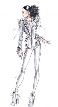 Giorgio Armani reveals new tour costumes for Alicia Keys - Giorgio Armani - Alicia Keys