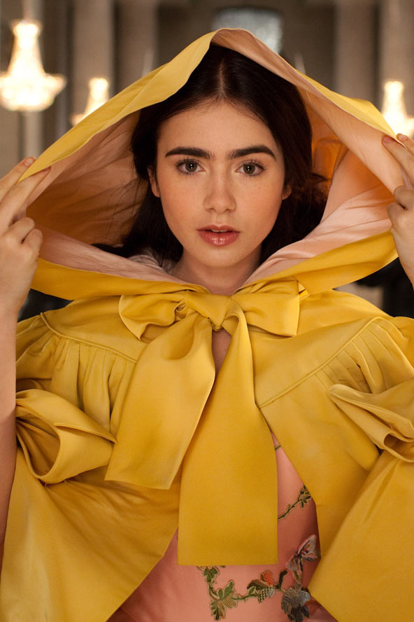 Lily Collins's beauty as Snow White - Lily Collins