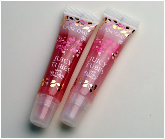 Lancome 100% Natural Juicy Tubes Review, Photos, Swatches