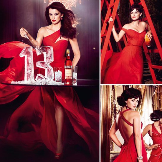 Red Hot and Glamorous: Penelope Cruz For 2013 Campari Calendar