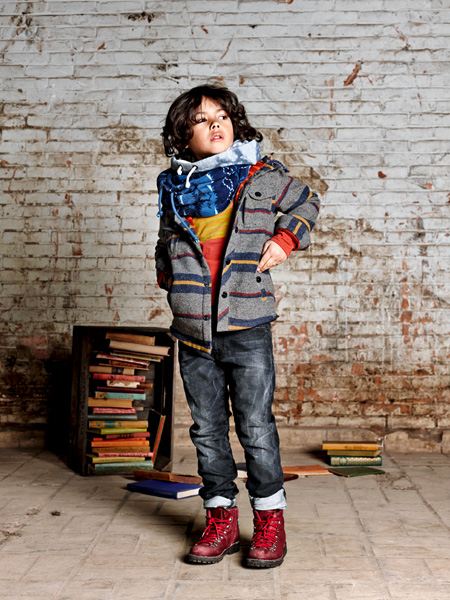 Phong cách vintage dành cho bé trai trong BST Thu Đông 2013-2014 của Scotch & Soda - Scotch & Soda - Thu / Đông 2013-2014 - Bộ sưu tập - Thời trang trẻ em - Thời trang
