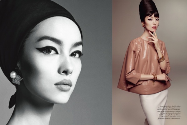 Beautiful Model Fei Fei in Vogue Italia January Issue - Fei Fei - Vogue Italia - Fashion News - Model