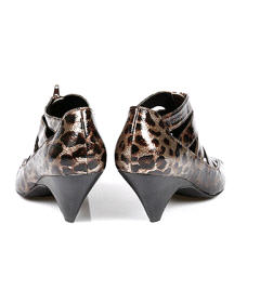 Brown Leopard Zip Cage Sandal - Shoes - Women's Shoes - Wallis