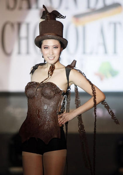 Amazing Chocolate Fashion- wearable & eatable! - Women's Wear - Fashion - Chocolate