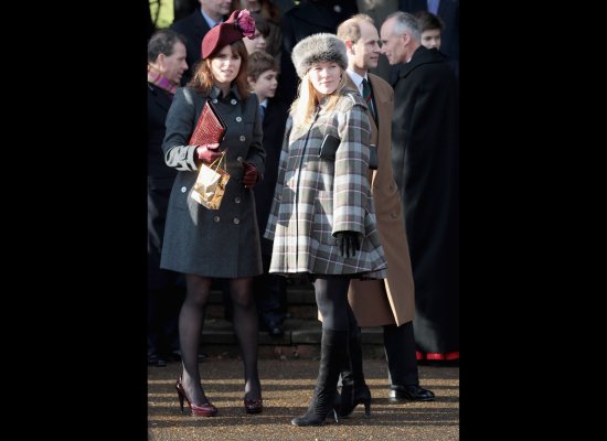 Royal Members in Christmas