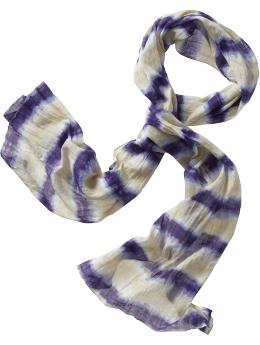 Lightweight tie-dye scarf - Gap - Scarves - Accessory - Scarf