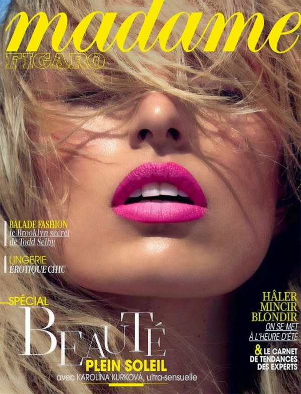 Karolina Kurkova nóng bỏng trên tạp chí Madame Figaro tháng 4/2014 - Hình ảnh - Thời trang - Người mẫu - Tin Thời Trang - Đi biển - Karolina Kurkova - Madame Figaro