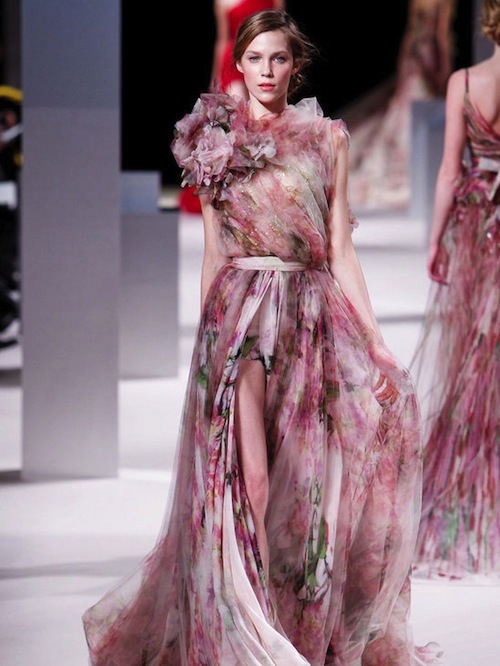 BST Haute Couture của Elie Saab - tuan le thoi trang - Thời trang nữ - Bo suu tap