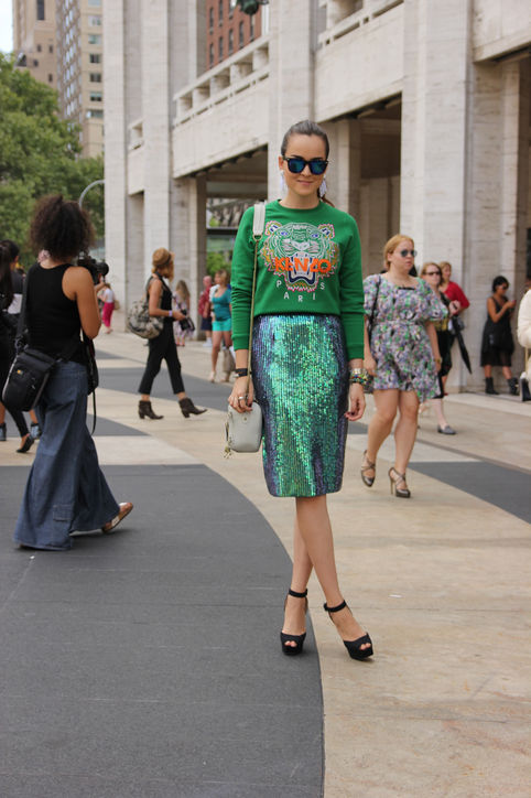 Bắt nhịp xu hướng cùng Street-style tại Tuần lễ thời trang New York - Thời trang nữ - Tư vấn - Thời trang - Xuân 2013 - Tuần lễ Thời trang - New York - Xuống phố
