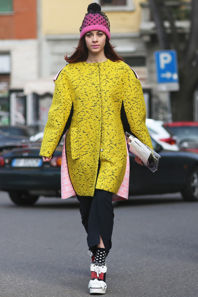 Soi Street Style nổi bật tại Tuần lễ thời trang Milan Thu/Đông 2014 [PHẦN 3] - Street Style - Xuống phố - Milan - Thư viện ảnh - Thu/Đông 2014