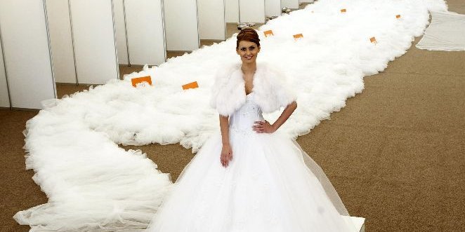Longest Wedding Gown in World –1,579 Metres