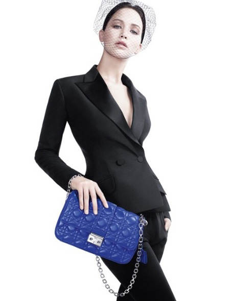 Jennifer Lawrence Shines On Miss Dior Spring 2013 Campaign - Fashion - Women's Wear - Collection - Designer - Model - Spring 2013 - Bag - Miss Dior - Jennifer Lawrence