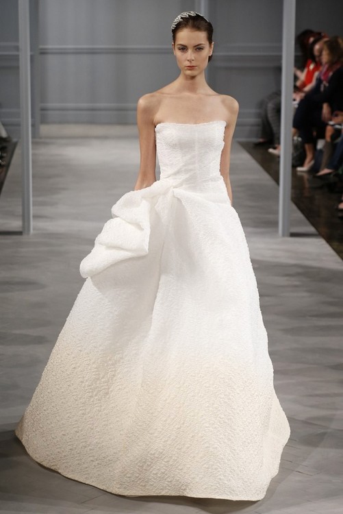 Monique Lhuillier trình làng BST váy cưới trong mơ cho cô dâu trẻ - Monique Lhuillier - Bộ sưu tập - Thời trang nữ - Thời trang cưới - Nhà thiết kế - Thời trang - Váy cưới - Xuân 2014