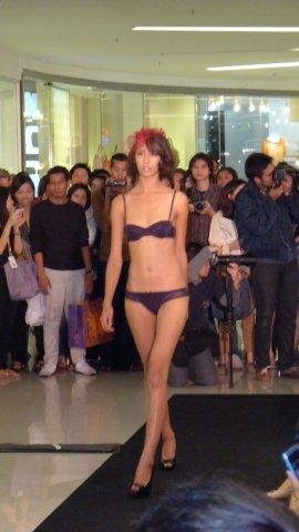 Feminine & flirty: Disaya at Thai Designer Opening Party