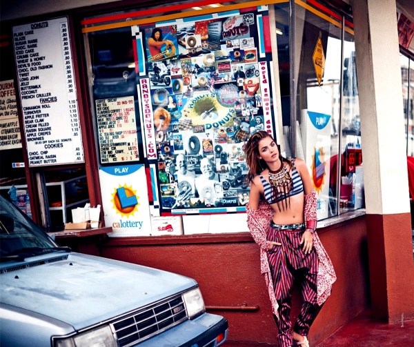 Ngắm Bambi Northwood-Blyth vui hè tại Hollywood. - Người mẫu - Tin thời trang - Thư viện ảnh - Elle Pháp