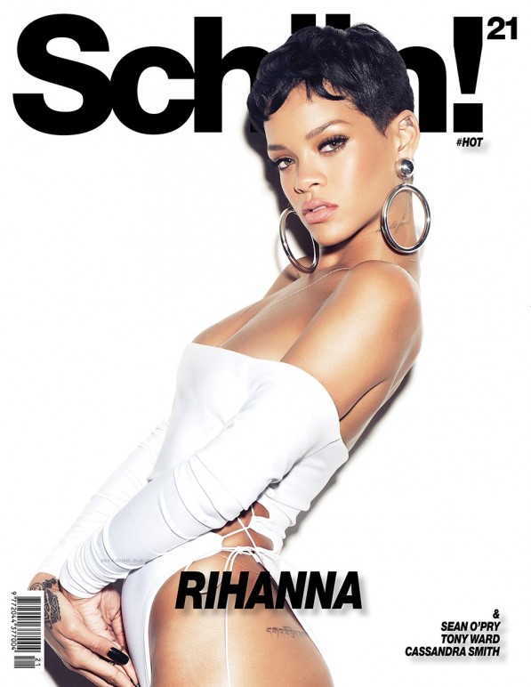 Rihanna cá tính và gợi cảm trên tạp chí Schön! Magazine #21 - Rihanna - Phong Cách Sao - Tin Thời Trang