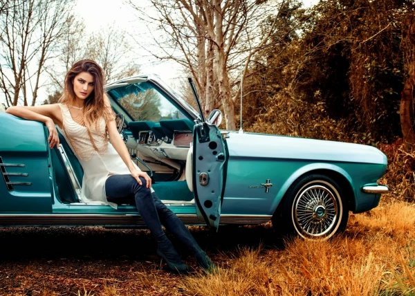 Isabeli Fontana tạo dáng cùng xe sang trong chiến dịch quảng cáo BST Thu Đông 2014 của Morena Rosa - Isabeli Fontana - Người mẫu - Bộ sưu tập - Morena Rosa - Thu / Đông 2014 - Tin Thời Trang