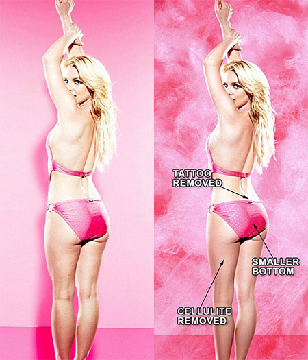 Britney Spears goes un-airbrushed for Candie's for Kohl's campaign - Britney Spears