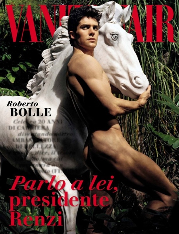 Roberto Bolle Hóa Tượng Khỏa Thân Trên Tạp Chí Vanity Fair Ý - Tin Thời Trang - Thời trang - Hình ảnh - Tạp chí - Trang bìa - Roberto Bolle - Vanity Fair Ý - Người nổi tiếng