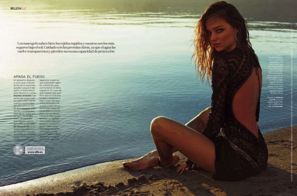 Miranda Kerr  khoe dáng đầy khiêu khích trên tạp chí Elle Tây Ban Nha tháng 5/2014 [PHOTOS] - Người mẫu - Thời trang - Hình ảnh - Thư viện ảnh - Miranda Kerr - Elle Tây Ban Nha - Bikini