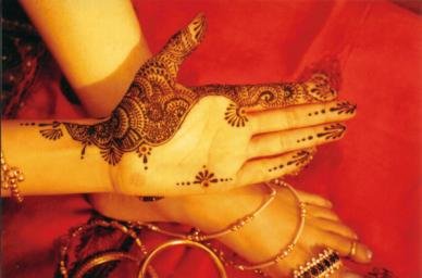 Indijski svadbeni tattoo dizajn