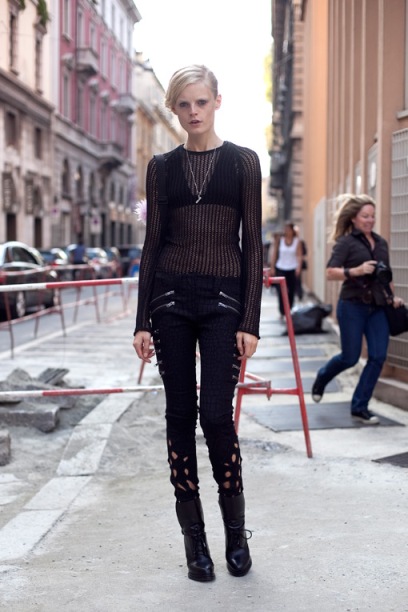 Models during the Spring/Summer 2012 Fashion Weeks go sheer - Fashion - Trends - Street Fashion