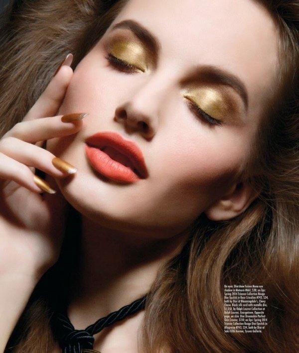 Phong cách make-up dạ tiệc sắc sảo trên tạp chí Modern Luxury [PHOTOS]
