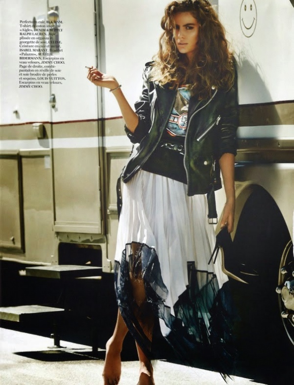 Cameron Russell gợi cảm, cá tính trên Tạp chí Vogue Paris - Cameron Russell - Vogue Paris - Tháng 04/2014 - Thời trang nữ - Hình ảnh - Thời trang - Người mẫu - Tạp chí thời trang