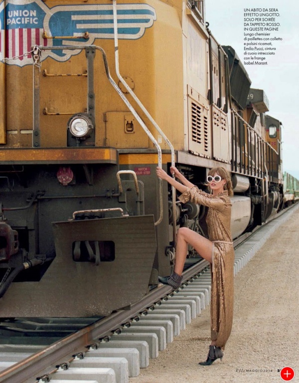 Frida Gustavsson sành điệu du lịch Hè trên tạp chí Elle Ý tháng 5/2014 - Người mẫu - Tin Thời Trang - Thời trang nữ - Thời trang - Hình ảnh - Frida Gustavsson - Elle Ý