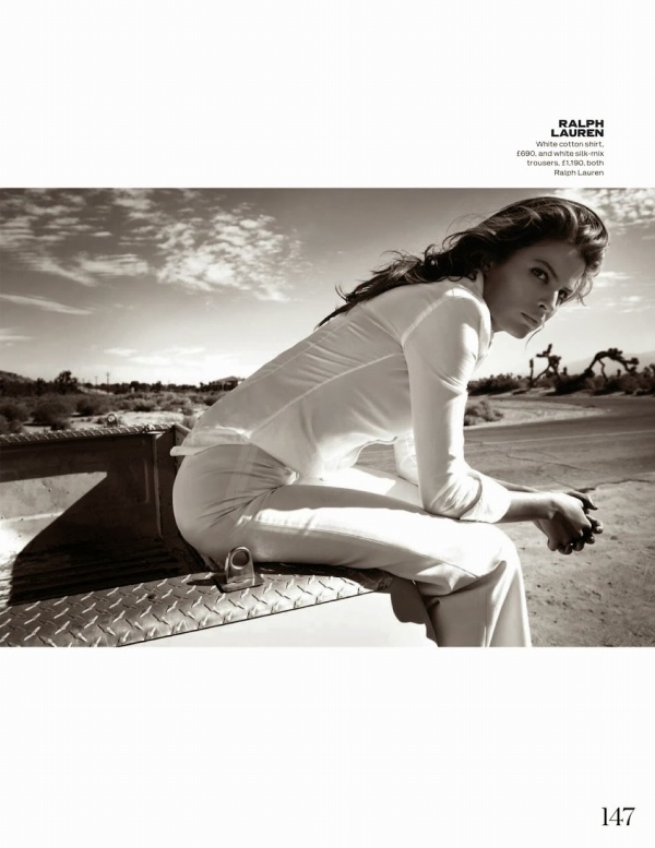 Cameron Russell  thu hút trên bìa tạp chí Elle Anh tháng 2/2014 - Cameron Russell - Elle Anh - Kai Z Feng - Người mẫu - Thời trang - Tin Thời Trang - Hình ảnh