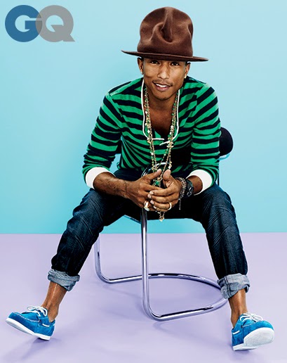 Pharrell Williams tươi mới trên tạp chí GQ Mỹ tháng 4/2014 - Pharrell Williams - GQ Mỹ - Phong Cách Sao - Sao - Tin Thời Trang - Thời trang nam - Hình ảnh - Thời trang
