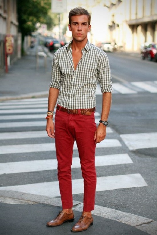 colorful pant man outfit - แฟชั่นวัยรุ่น - แฟชั่นคุณผู้ชาย - ไอเดีย