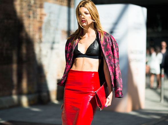 Energy & Sexy Street Styles at MBFWA Spring 2013 - Fashion - Women's Wear - Fashion News - Spring 2013 - Street Styles