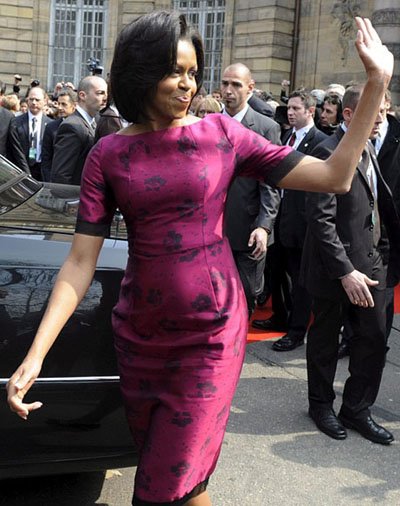 Michelle Obama's fashion gets criticized by the big timers