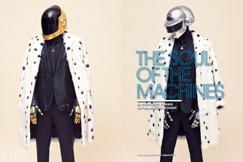 Daft Punk Ấn Tượng Trên Tạp Chí L’Uomo Vogue Tháng 7-8/2013 - Daft Punk - Sao - L’Uomo Vogue - Tạp chí - Trang bìa - Hình ảnh - Thời trang - Tin Thời Trang