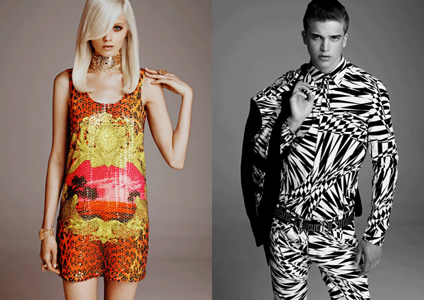 Versace x H&M Thu/Đông 2011 - Thời trang nữ - Bo suu tap - Thoi trang nam - Versace Thu Dong