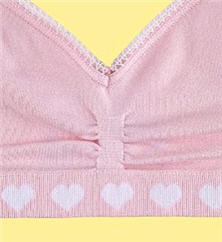 2 Pack - Older Girls' Santoni Heart Crop Tops - Kids Underwear - Marks & Spence