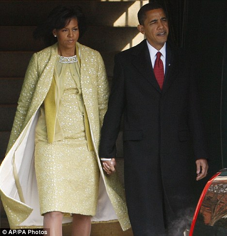 'I wear what I like' Michelle Obama hits back after U.S. designers criticise Alexander McQueen dress - Michelle Obama