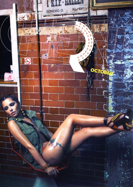Sexy, Glamorous and Beautiful Cheryl Cole For Official Calendar 2013 - Model - Fashion News - Celeb Styles - Cheryl Cole