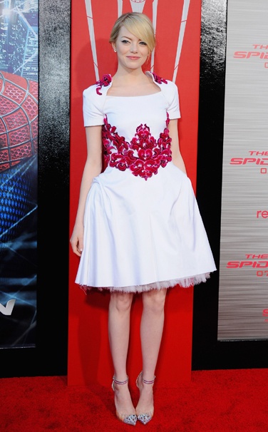 Celebrities' Ten Best Dresses of 2012 - Kristen Stewart - Red Carpet - Emma Stone - Fashion - Celeb Styles - Fashion News
