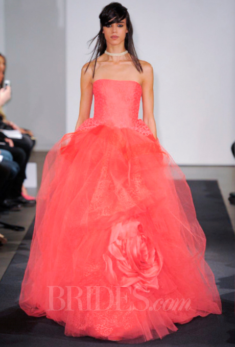 BST thời trang cưới mang sắc hồng lộng lẫy từ Vera Wang - Vera Wang - Thu 2014 - Thời trang nữ - Bộ sưu tập - Thời trang - Nhà thiết kế - Thời trang cưới - Váy cưới