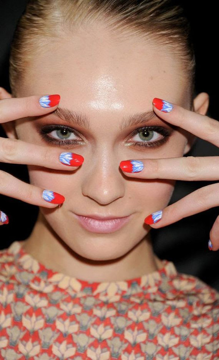 Những kiểu nail sẽ thống trị thế giới thời trang Thu/Đông 2012 - xu hướng - Thời trang nữ - Tư vấn - Thu/Đông 2012 - Trang trí móng