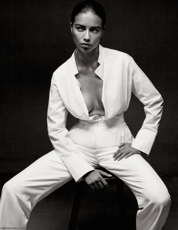Adriana Lima trên tạp chí Interview Đức tháng 4 - Adriana Lima - Tin Thời Trang - Người mẫu
