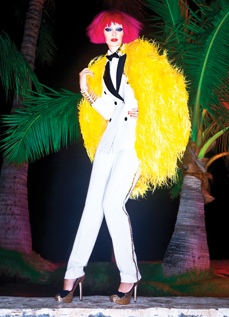 Amazing Chic Style in Deluxe Tux - Women's Wear