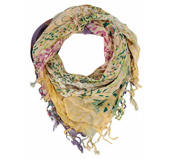 Multi floral animal print scarf - Dorothy Perkins - Scarf - Scarves - Accessory
