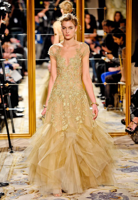Beautiful Marchesa Fall Winter 2012-13 Collection - Designer - Runway - Marchesa - Collection