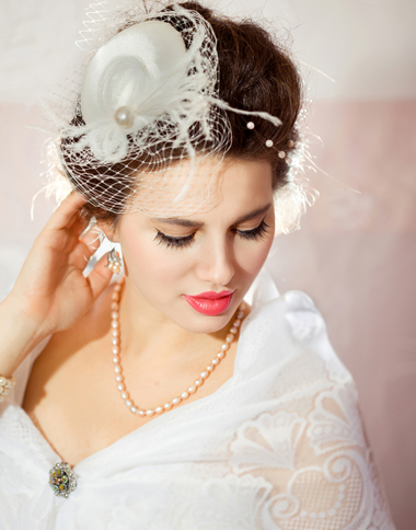 Headpieces สุดเก๋ !! สำหรับเจ้าสาวแสนสวย - หลายสไตล์ - น่ารักๆ - เจ้าสาว - เครื่องประดับผม - Headpieces