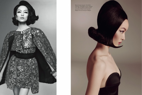 Beautiful Model Fei Fei in Vogue Italia January Issue - Fei Fei - Vogue Italia - Fashion News - Model